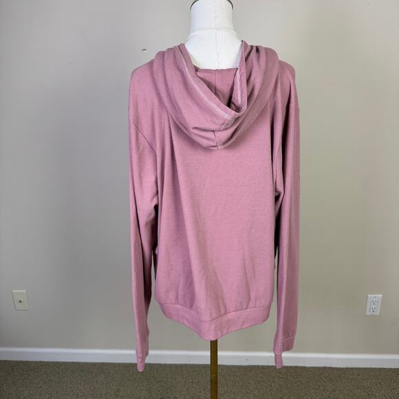 Fabletics Zip up Waffle Hoodie Sweatshirt Sweater US Women's 3X Plus - Picture 5 of 9